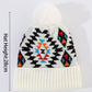 Ladies  Print Thermal Knit Hat