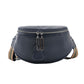 Zipper PU Leather Crossbody Bag
