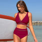 Solid Two Piece Swimsuit-7 Colors