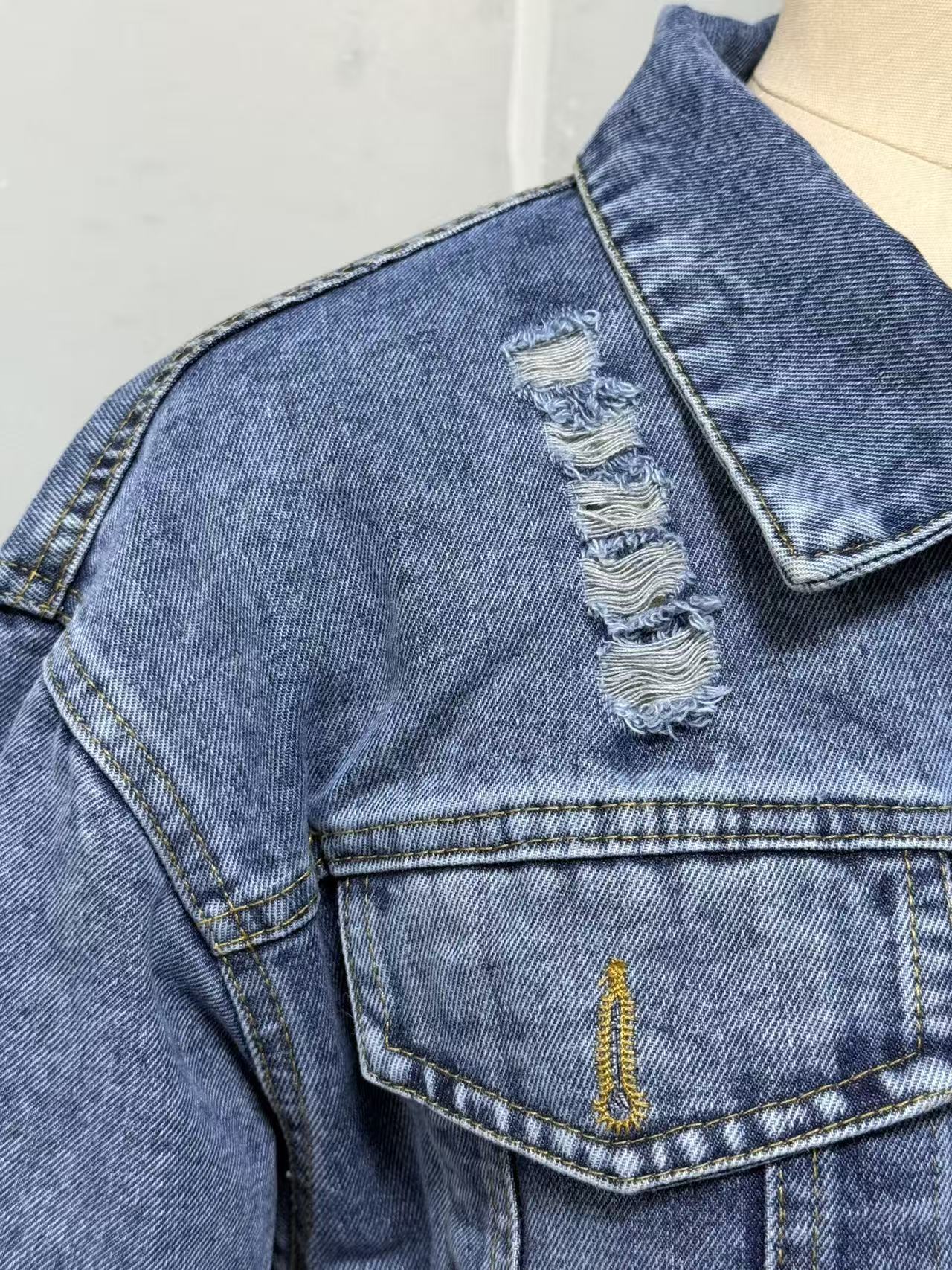 Trendy Oversized Denim Jacket for Women
