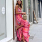 Boho V-neck Maxi Dress