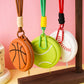 Mini Sports Ball Silicone Coin Purses