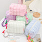 Mini Macaron Colored Cosmetics Organizer Bag