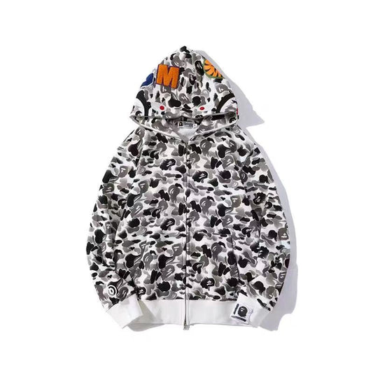 Shark Head Single Cape Coat