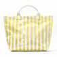PVC Striped Tote Bag
