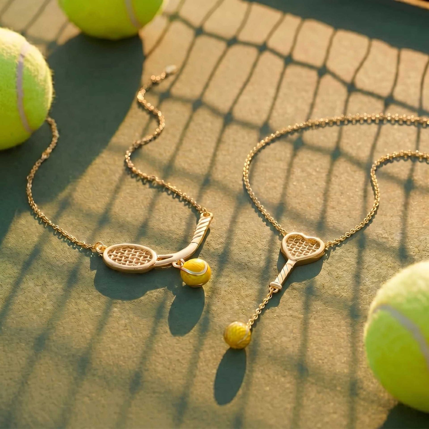 Sports Theme Layered Necklace