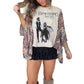 Loose Printed Top for Women