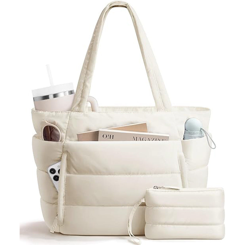 All In One Puffer Tote