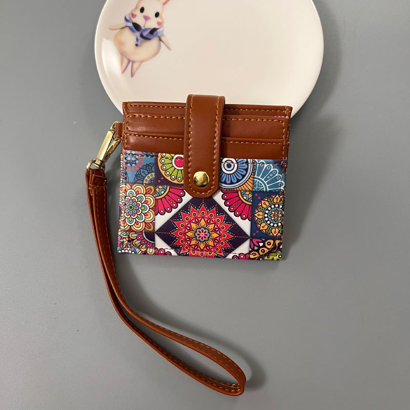 Ultra-thin Snap-closure Card Holder