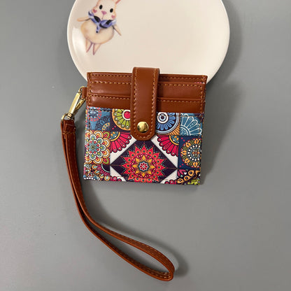 Ultra-thin Snap-closure Card Holder