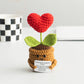 Funny Expression Potato Crochet Doll