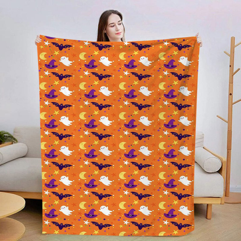 Halloween Flannel Blanket