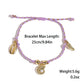 Marine Style Starfish Shell Turquoise Shell Beaded Chain Stretch Bracelets