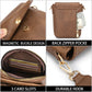 Vegan Leather Cell Phone Bags Wallet Purses