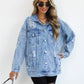 Trendy Oversized Denim Jacket for Women