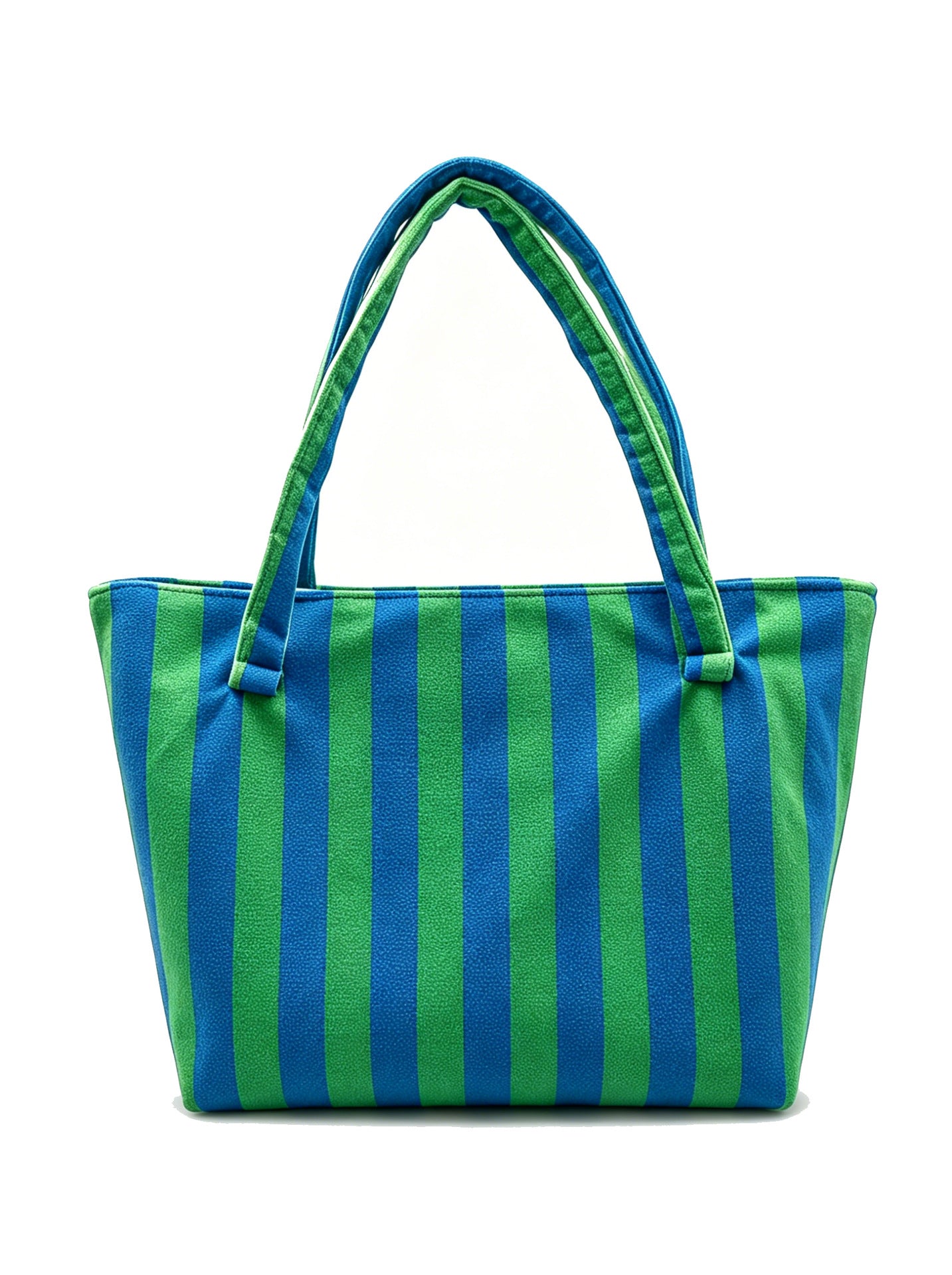 Terry Cloth Beach Tote Bag Large Toweling Handbag for Summer Vacation