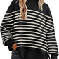 Crew Neck Batwing Sweater