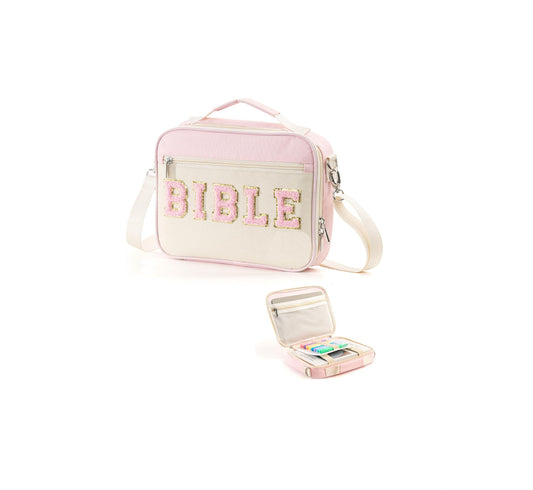 Alphabet Book Purse Dustproof Storage Bag