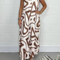 Geometric Print Jumpsuit