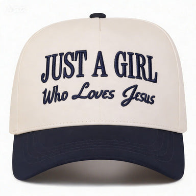 Just A Girl Who Loves Jesus Trucker Hat