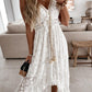 Lace suspender Maxi Dress