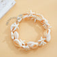 Starfish and Seashell Woven Necklace