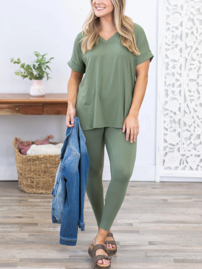 Super Comfy T-Shirt and Leggings Set