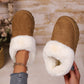 Warm Cotton Shoes with Fur-lined Snow Boots