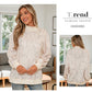 Khaki Camo Mock Neck Baggy Sweatshirt