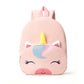 Kindergarten Girl Backpack With Zip Opening