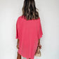 Drop Shoulder Loose Casual T Shirt Mini Dress