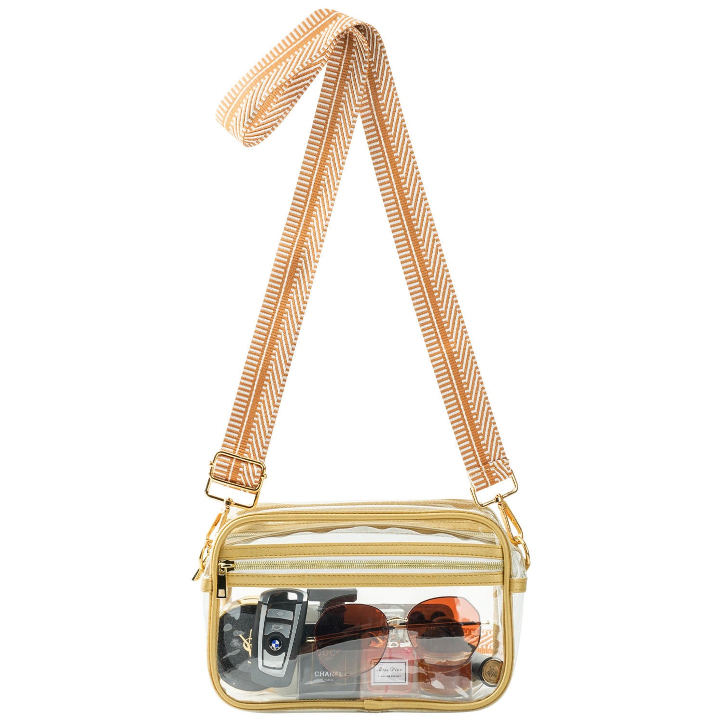 Strap Clear Crossbody Bag