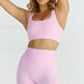 Yoga Sport Fitness Printed Set