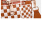 Checkered Woven Crossbody Fanny Pack with Coin Purse