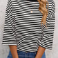 Striped Back Bow Tie T-Shirt