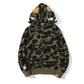 Fleece Hoodie Multi-color Ape Head Coat