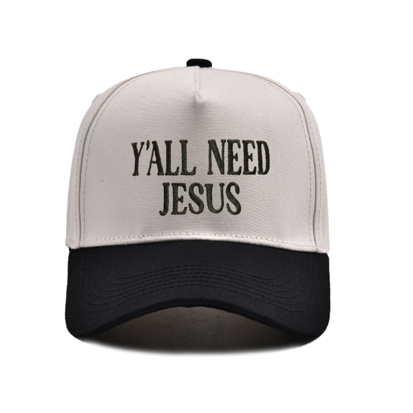 "Y'ALL NEED JESUS" Embroidered Trucker Hat