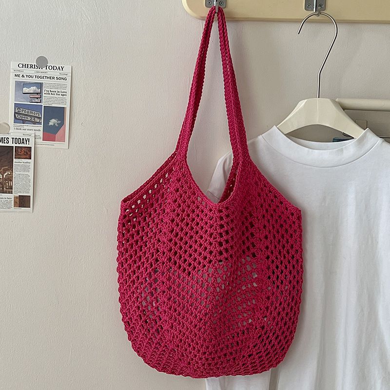 Woven Tote Beach Bag