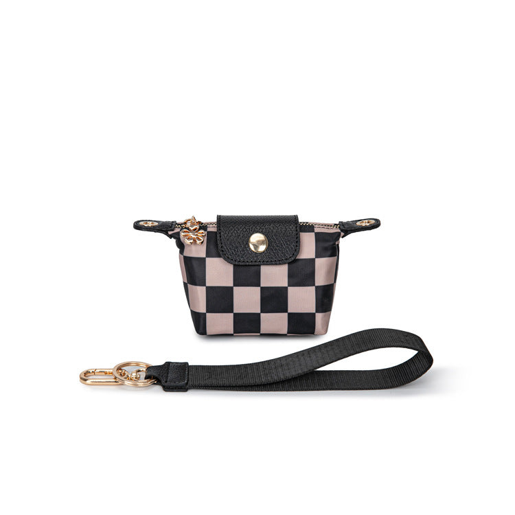 Detachable Nylon Wrist Strap Crossbody Bag Coin Purse