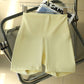 No Awkward Line High Waist Elastic Fitness Base Sports Shorts