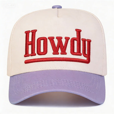 Embroidered Howdy Baseball Cap