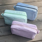 25pc Seersucker Cosmetic Bag
