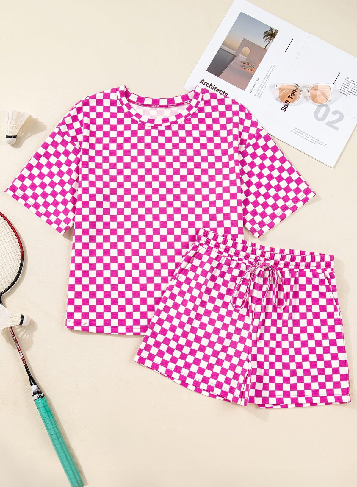 The Sadie Checker Lounge Set