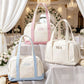 Personalized Embroidered Monogram Canvas Tote