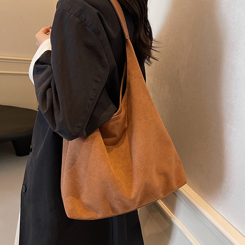 The Ellery Suede Tote