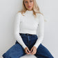 Basic Solid Color Half Turtleneck Sweater