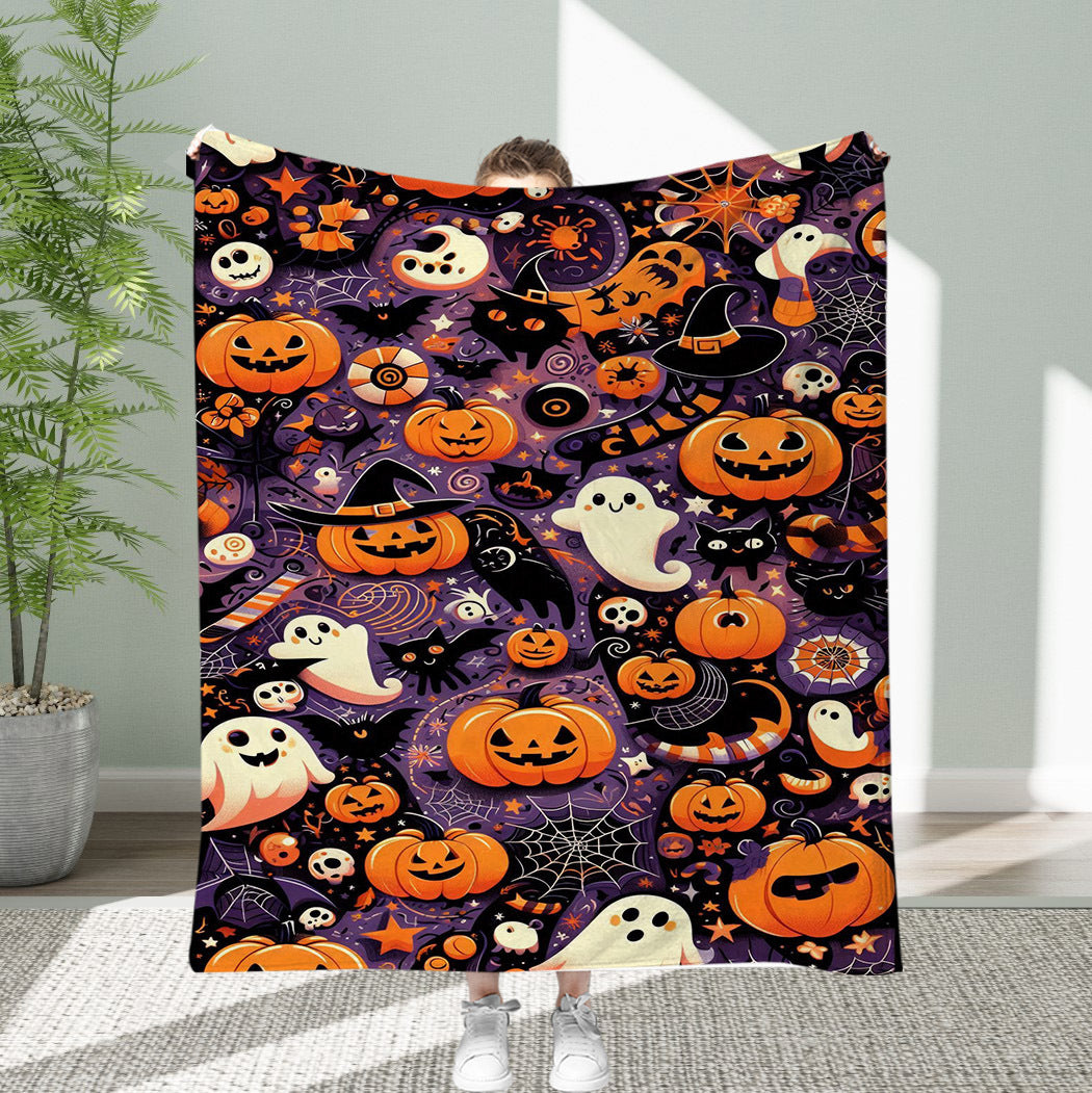 Halloween Flannel Blanket