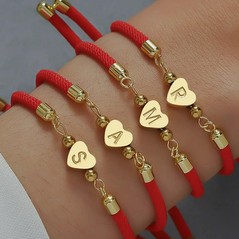 The Amorette Initial Bracelet