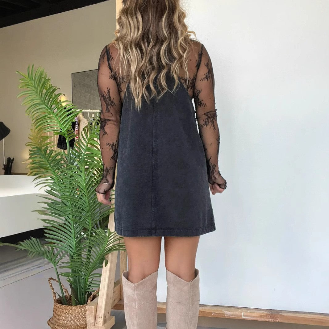 Sleeveless Vest Dress