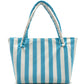 Terry Cloth Beach Tote Bag Large Toweling Handbag for Summer Vacation